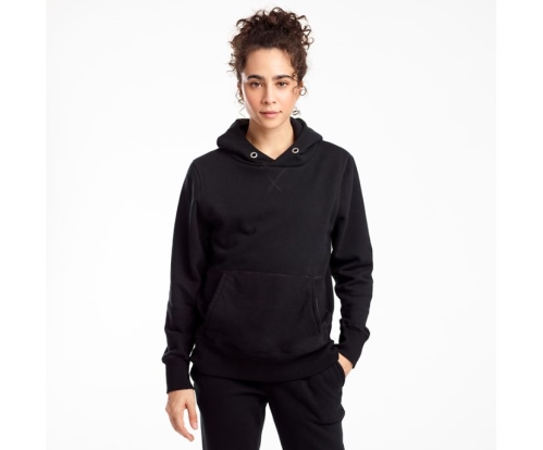 Tenis Saucony Kickback Hoodie Mujer Tops Ropa Negras México MX-971-GE
